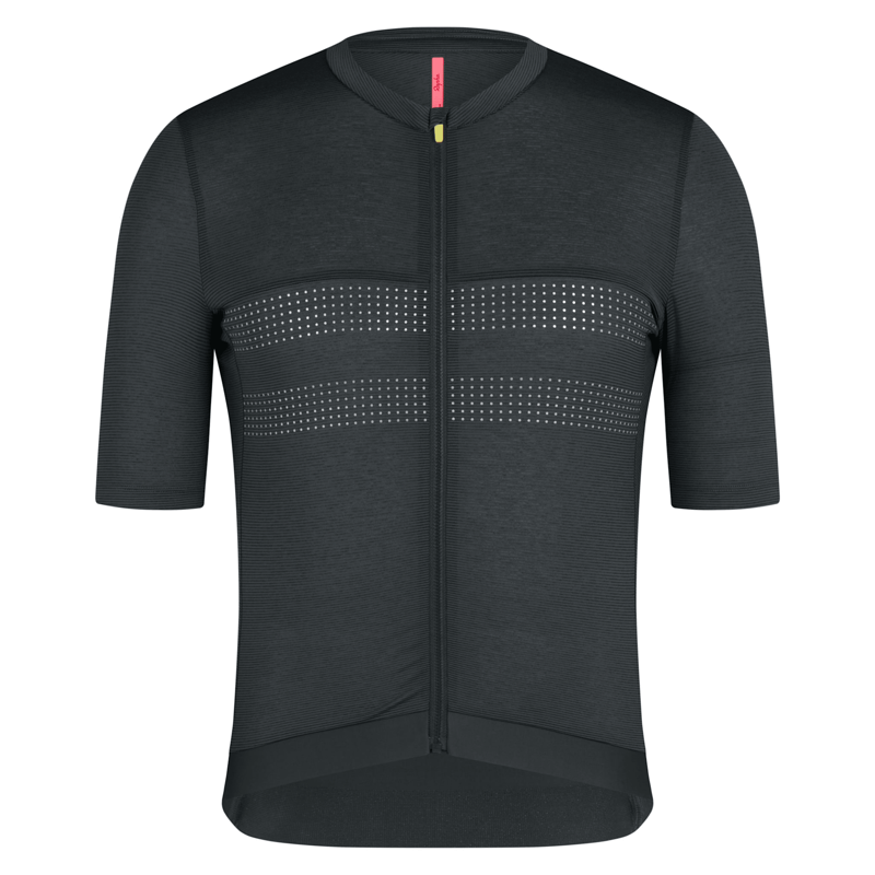 Rapha Brevet Men's Lightweight Short Sleeve Jersey III - Dark Forest/Chartreuse