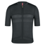 Rapha Brevet Men's Lightweight Short Sleeve Jersey III - Dark Forest/Chartreuse