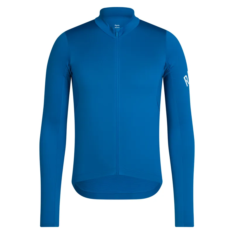 Rapha Pro Team Men's Long Sleeve Midweight Jersey - Petrol Blue
