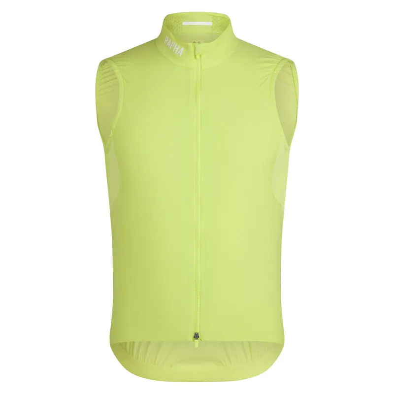 Rapha Pro Team Men's Insulated Gilet - Lime Green/White