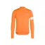 Rapha Core Men's Thermal Long Sleeve Jersey - Orange/White