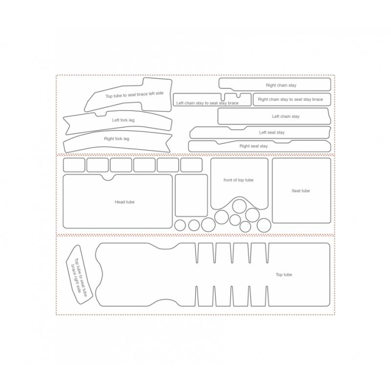 Bikeshield Full Pack For Brompton Bikes - Matte