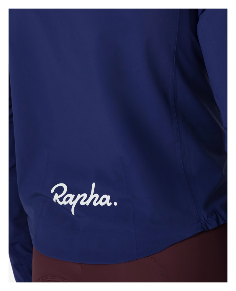 Rapha Core Men's Waterproof Rain Jacket III - Navy/White-4