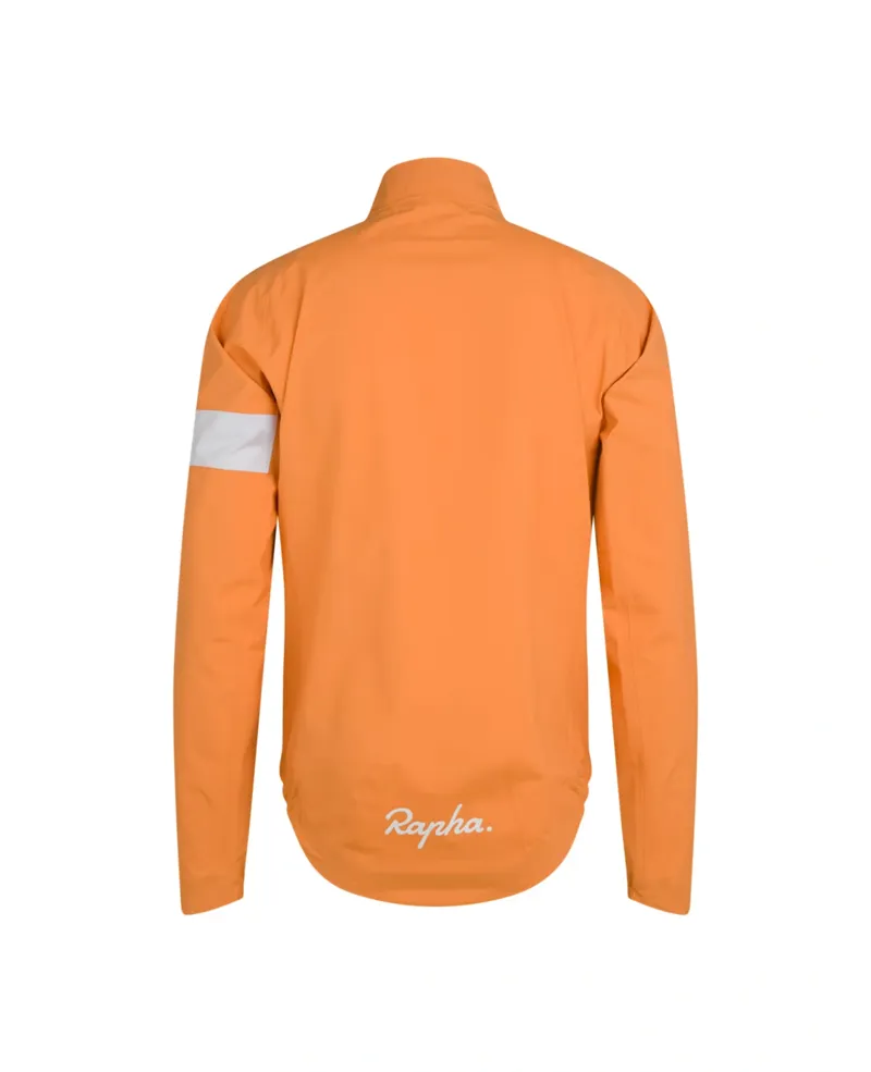 Rapha Core Men's Waterproof Rain Jacket III - Orange/White-1