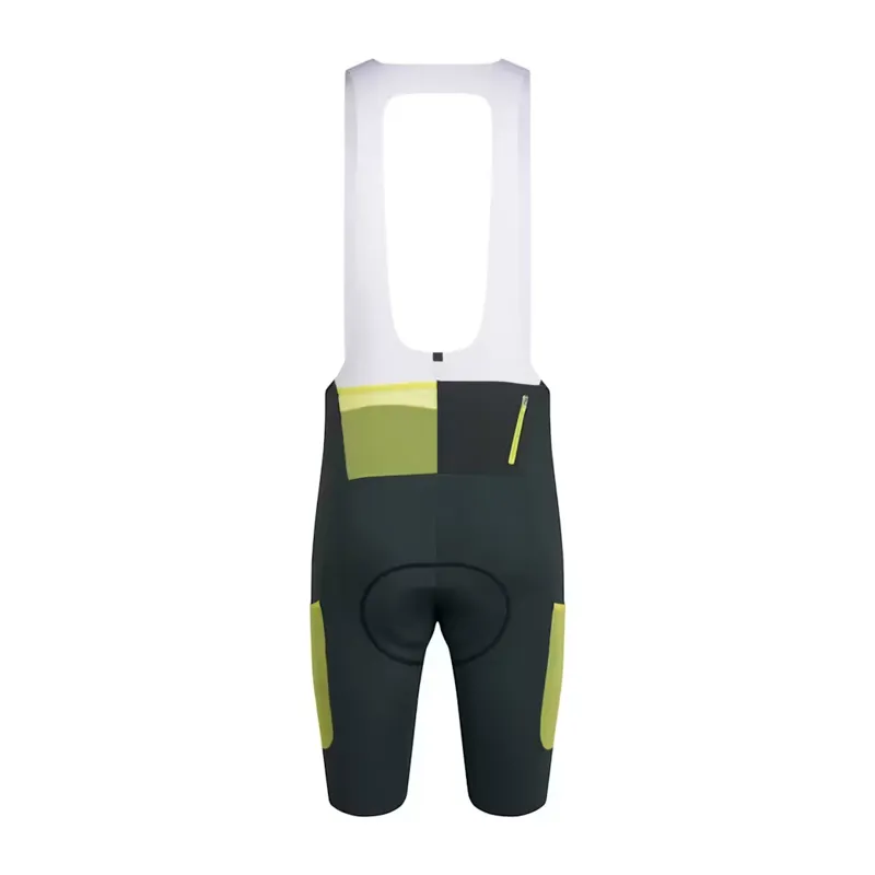 Rapha Men's Brevet Cargo Bib Shorts III - Dark Forest/White-1