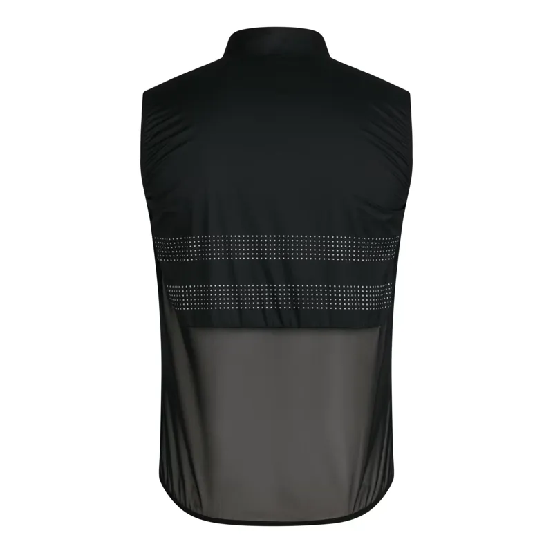 Rapha Men's Brevet Wind Gilet III - Black/Black-1