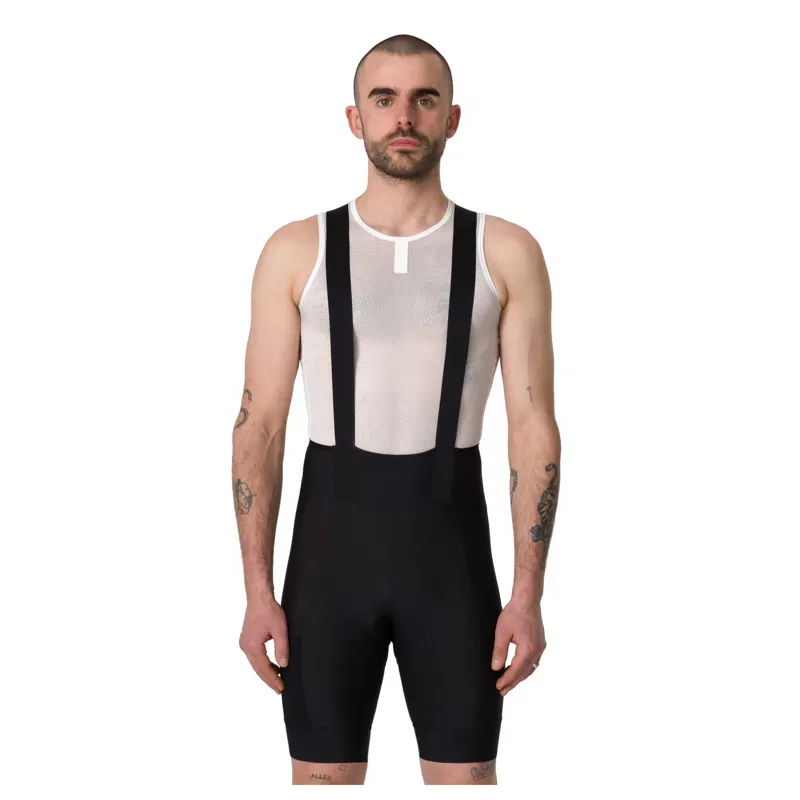 Rapha Brevet Element Men's Cargo Bib Shorts - Black/Black-2