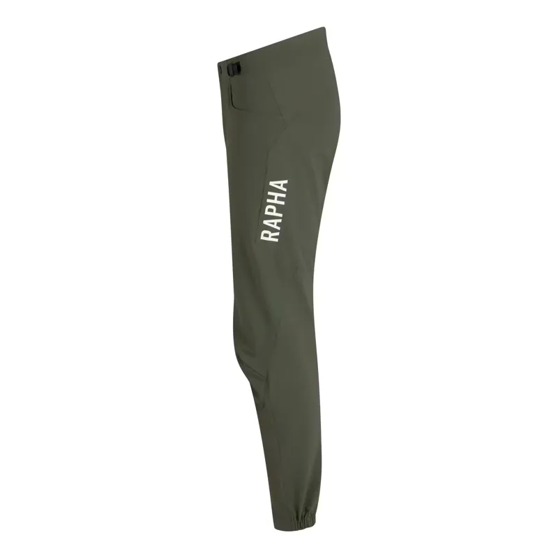 Rapha Trail Finale Men's Pants - Dark Green/White-2