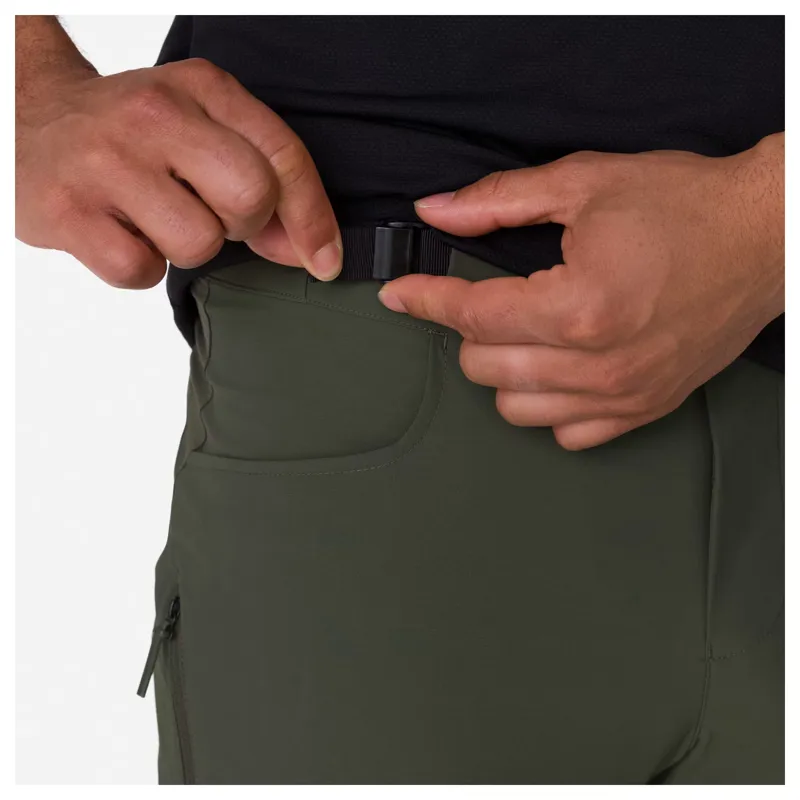 Rapha Trail Finale Men's Pants - Dark Green/White-6