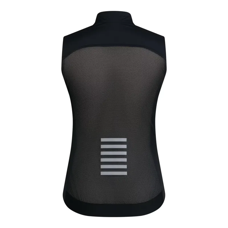 Rapha Women's Pro Team Gilet II - Black/Silver Reflective-1