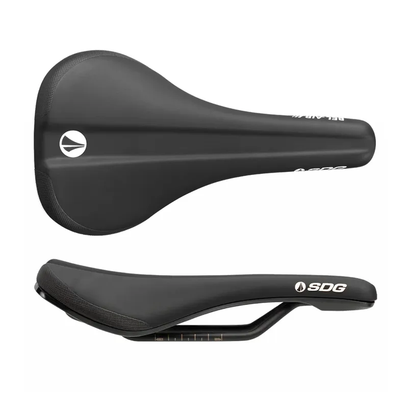 SDG Bel Air V3 Steel Saddle - 260 x 140mm - Black