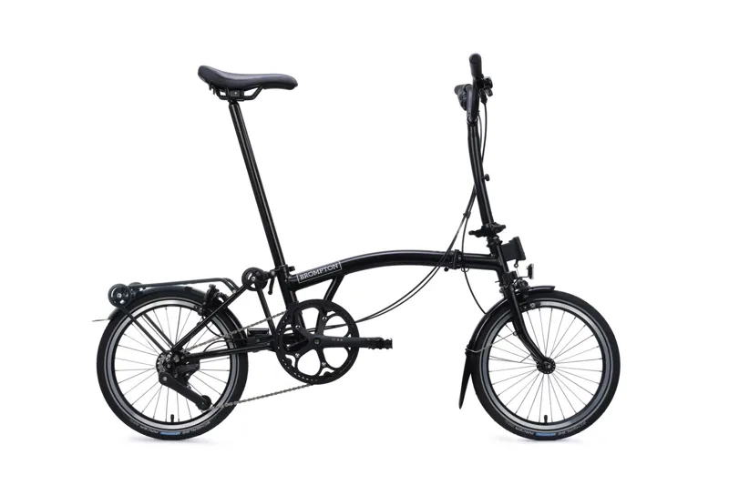 Brompton C Line 4-speed SuperRoll+ Mid Bar 2027 Folding Bike - Matt Black