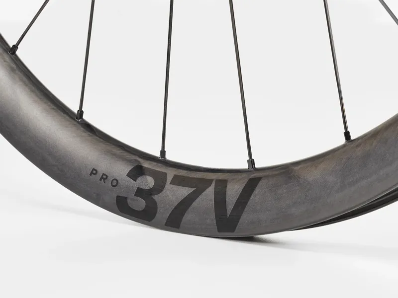 Bontrager Aeolus Pro 37V Disc TLR 700c Road Rear Wheel - Black-2
