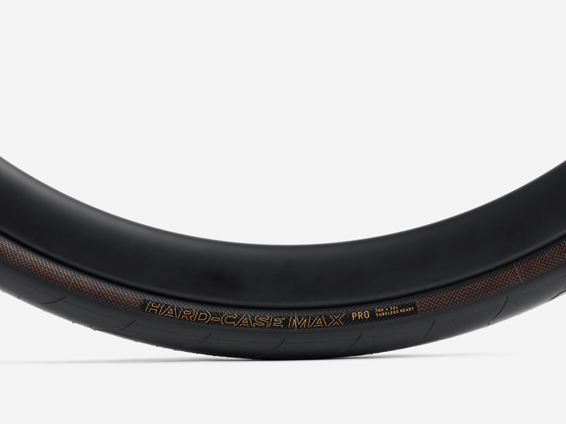 Bontrager Hard-Case Max Pro TLR Folding Road Tyre - Black-2