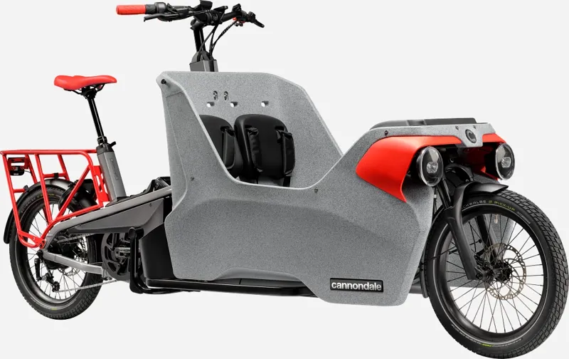 Cannondale Wonderwagen Neo 1 Electric Cargo Bike - Grey-1