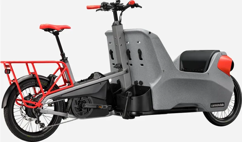 Cannondale Wonderwagen Neo 1 Electric Cargo Bike - Grey-3