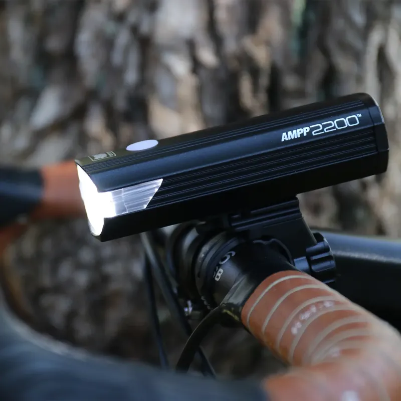 Cateye AMPP 2200 Lumens Rechargeable Front Bike Light-1