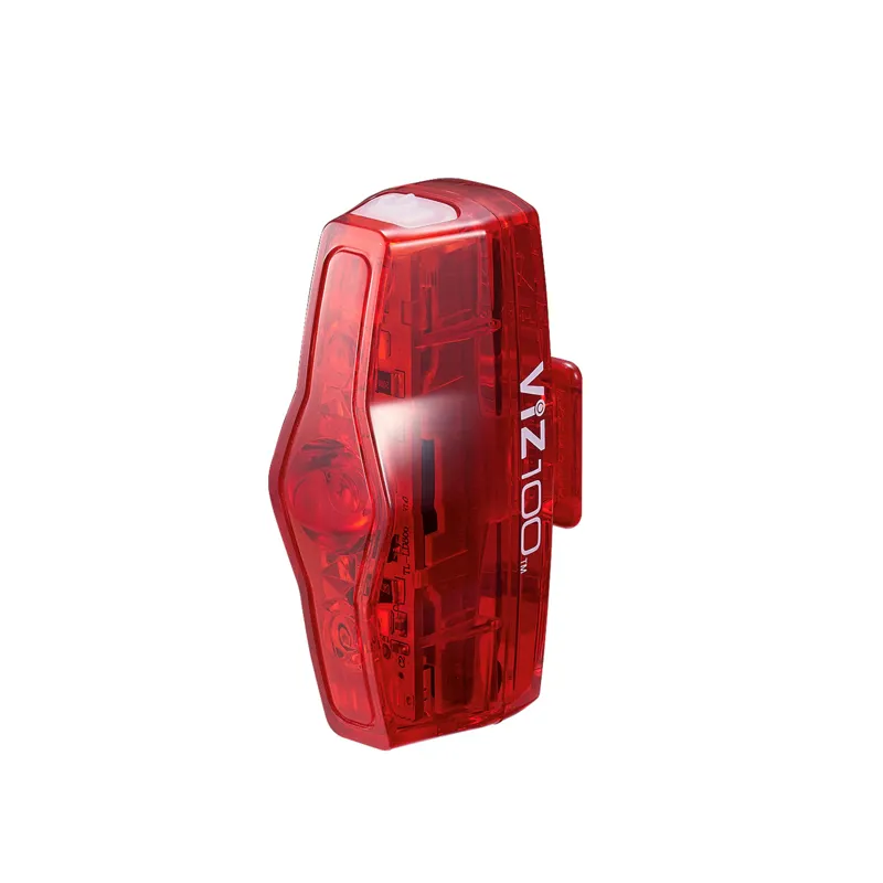 Cateye Viz 100 Rear Bike Light: size