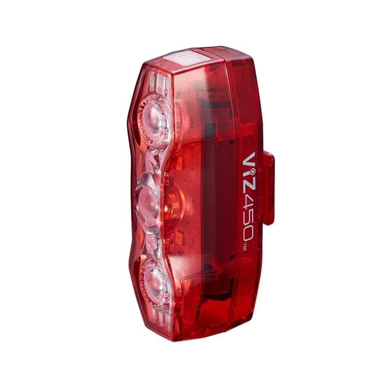 CatEye Viz 450 USB-C Rear Bike Light - Red