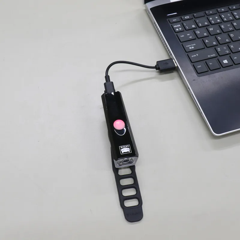 Cateye Ampp 200 II USB-C Rechargeable Front Light - Black-2