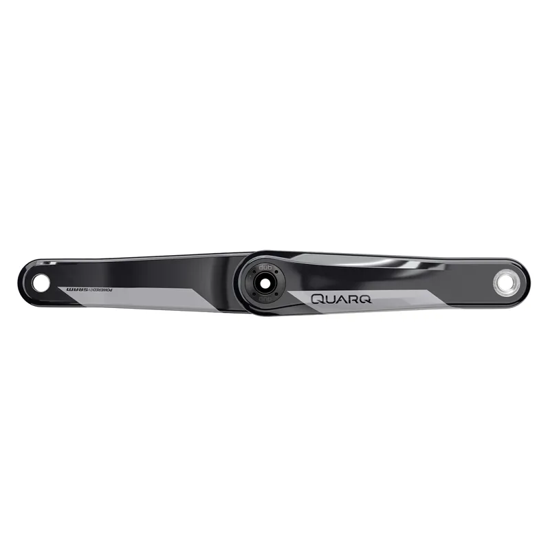 Quarq Crank Arm Assembly D2 Dub Gloss No Power V2:1 - Black