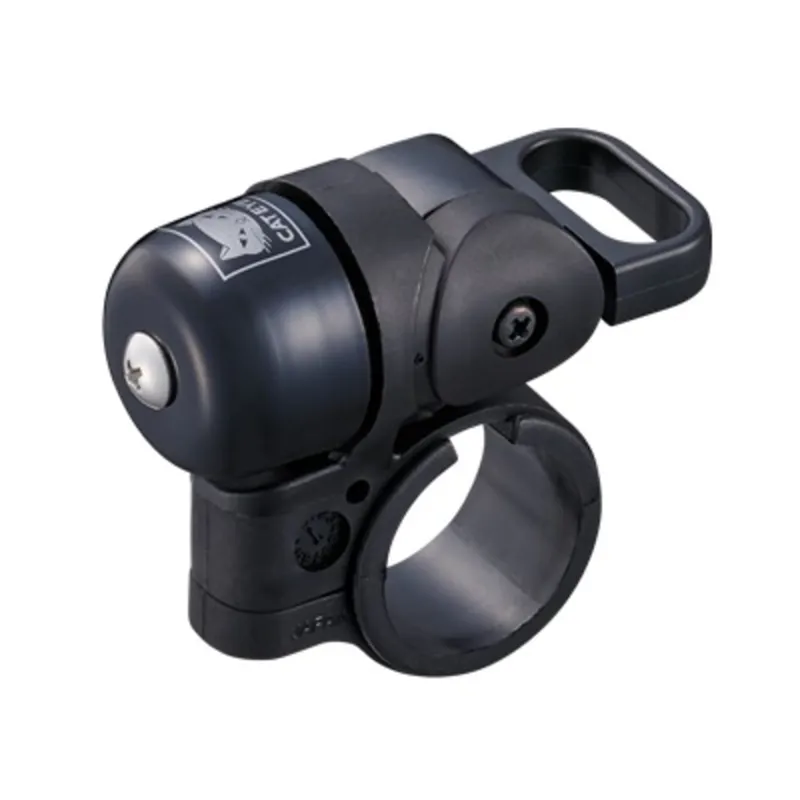 Cateye Nido Flextight Solid Brass Bell - Black