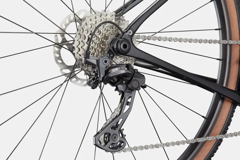 Cannondale Topstone Carbon 3 GRX 2x 2025 Gravel Road Bike - Smoke Black-3