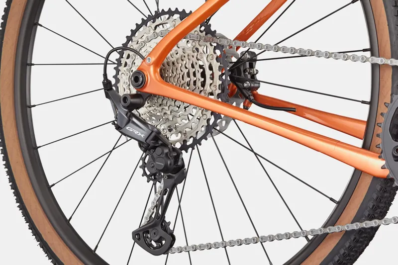 Cannondale Topstone Carbon 3 GRX 1x 2025 Gravel Road Bike - Orange Slice-4