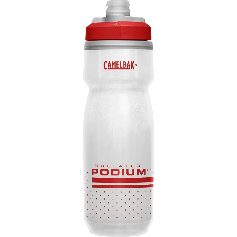Camelbak Podium Chill Insulated Bottle - 620ml - Fiery Red/White