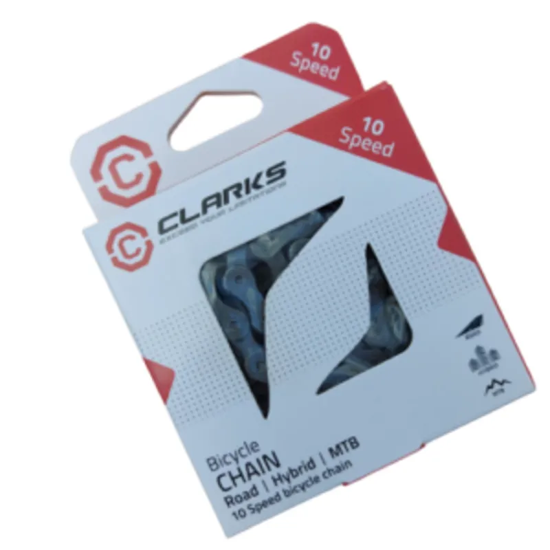 Clarks 10 Speed Chain - Silver