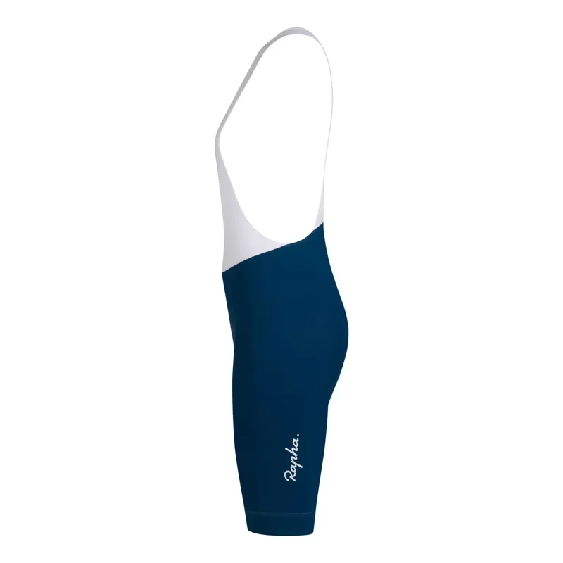 Rapha Core Women's Bib Shorts - Jewelled Blue/White-2