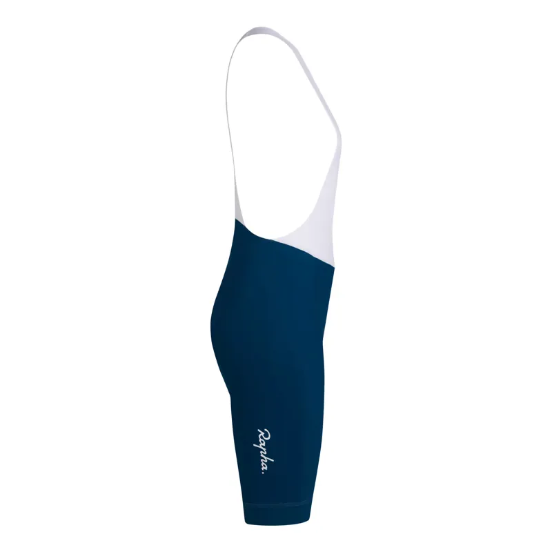 Rapha Core Women's Bib Shorts - Jewelled Blue/White-3
