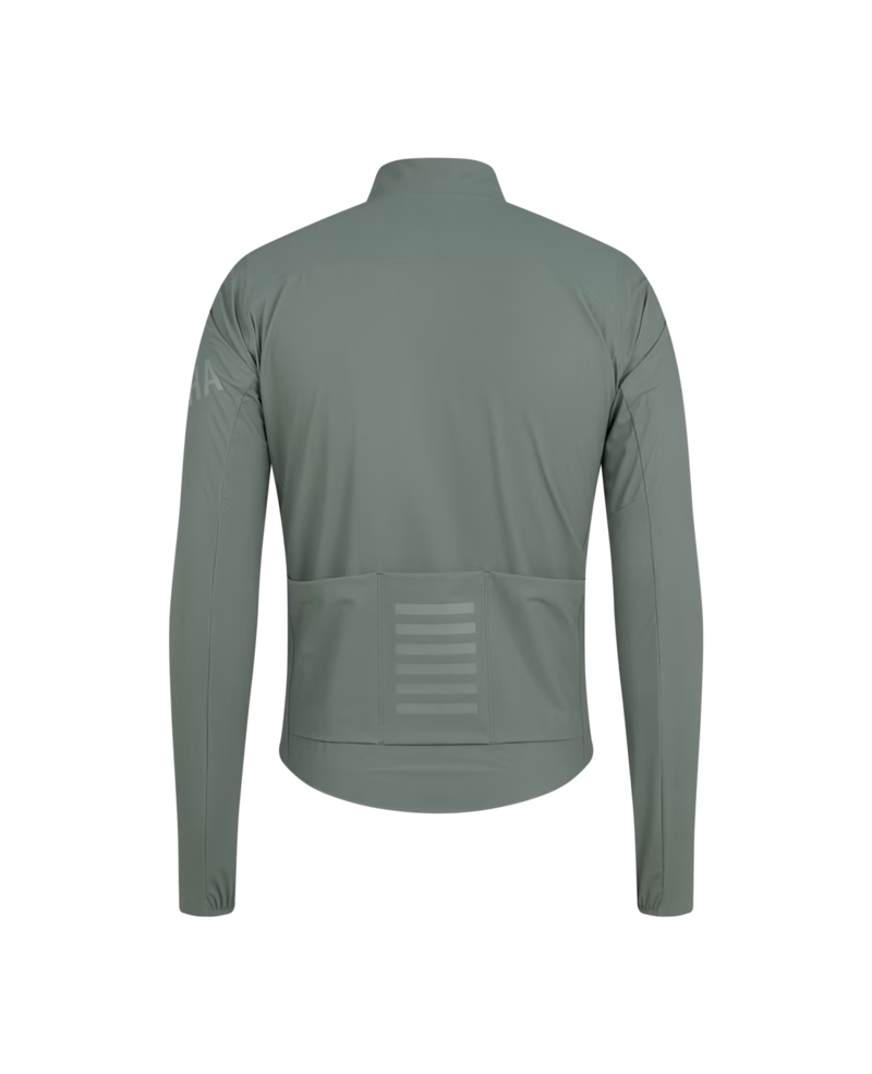 Rapha Pro Team Men's Long Sleeve Shadow Jersey - Laurel/Rainbow Reflective-1