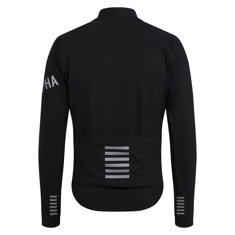 Rapha Pro Team Shadow Men's Winter Jacket - Black/Silver Reflect-1