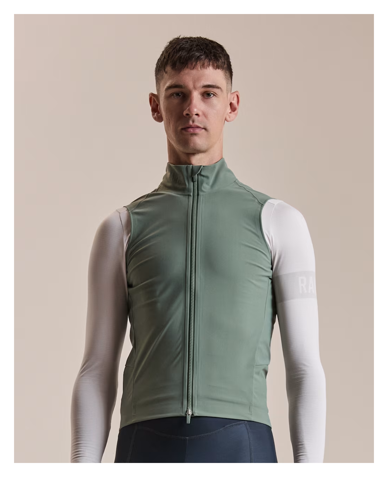 Rapha Pro Team Shadow Men's Gilet - Laurel/Rainbow Reflective-4