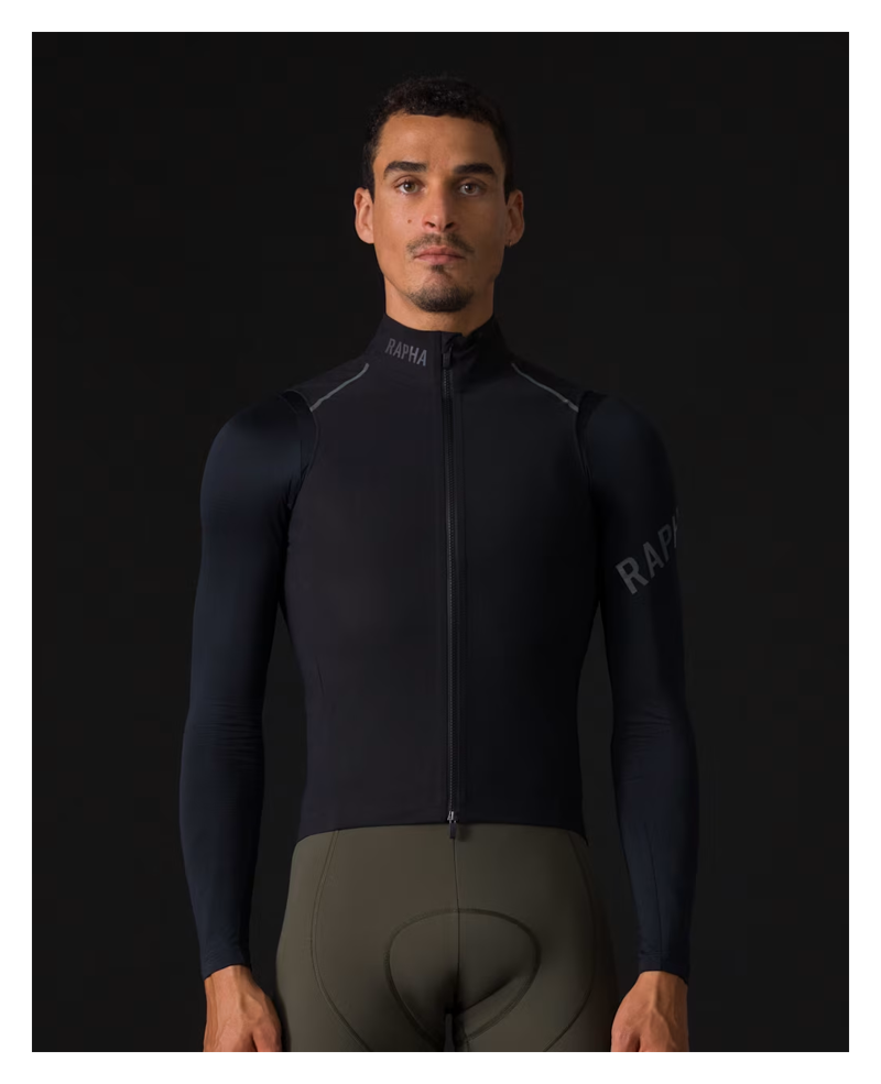 Rapha Pro Team Shadow Men's Gilet - Black/Rainbow Reflective-2