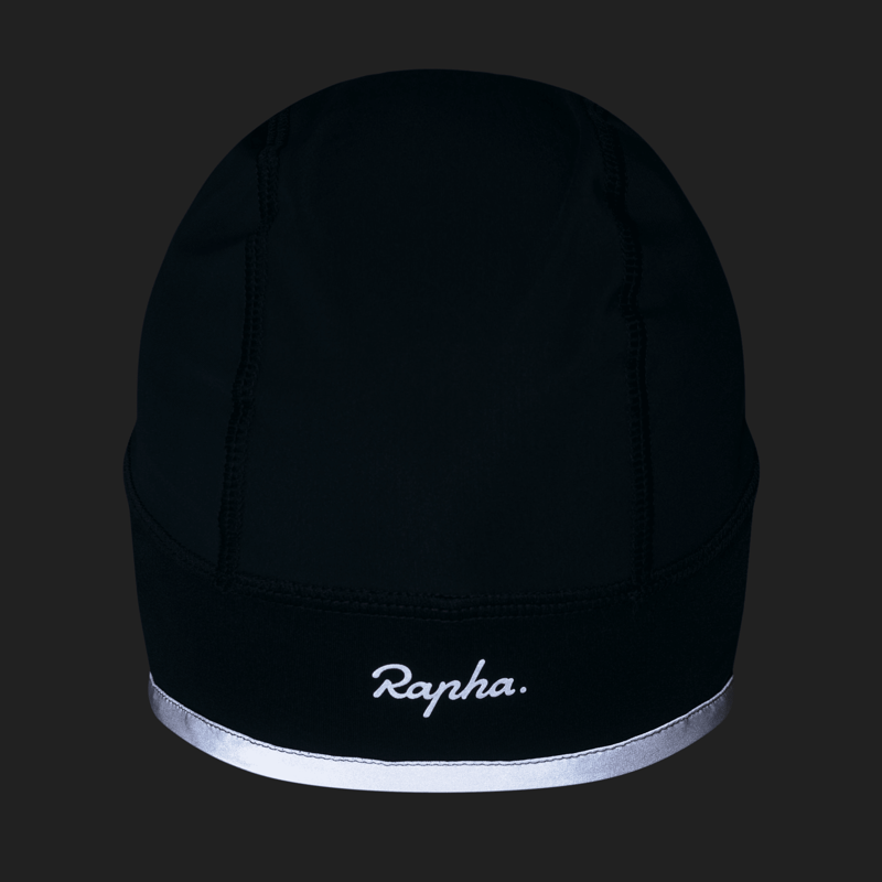 Rapha Shadow Thermal Hat - Carbon/Silver Reflect-3