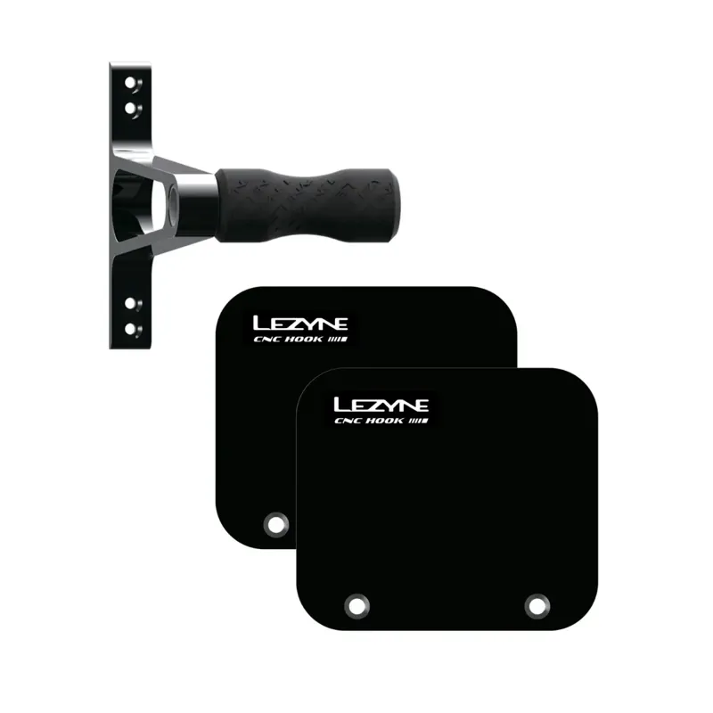 Lezyne CNC Alloy Wheel Hook - Black Universal