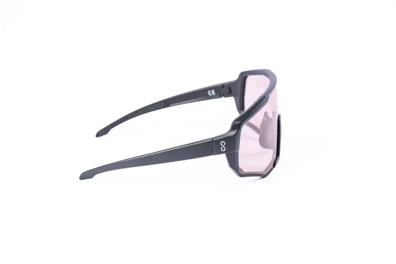 Coast Optics Nita 2 Cycling Glasses - Black/Pink + Clear Lens-2