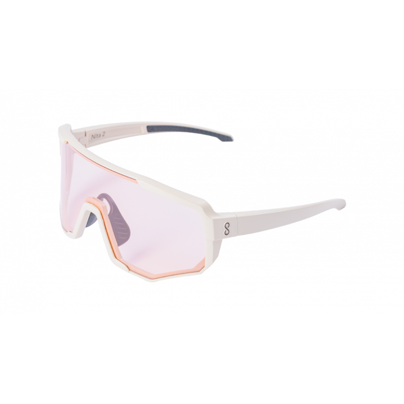 Coast Optics Nita 2 Cycling Glasses - Driftwood/Pink + Clear Lens