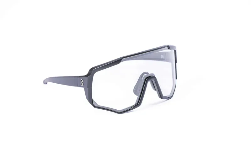 Coast Optics Nita XL Cycling Glasses - Black/Clear Lens