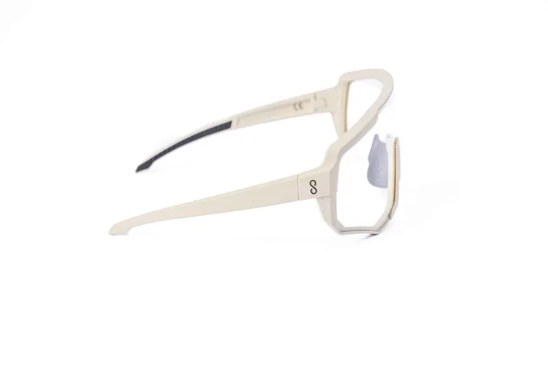 Coast Optics Nita XL Cycling Glasses - Driftwood/Clear Lens-2