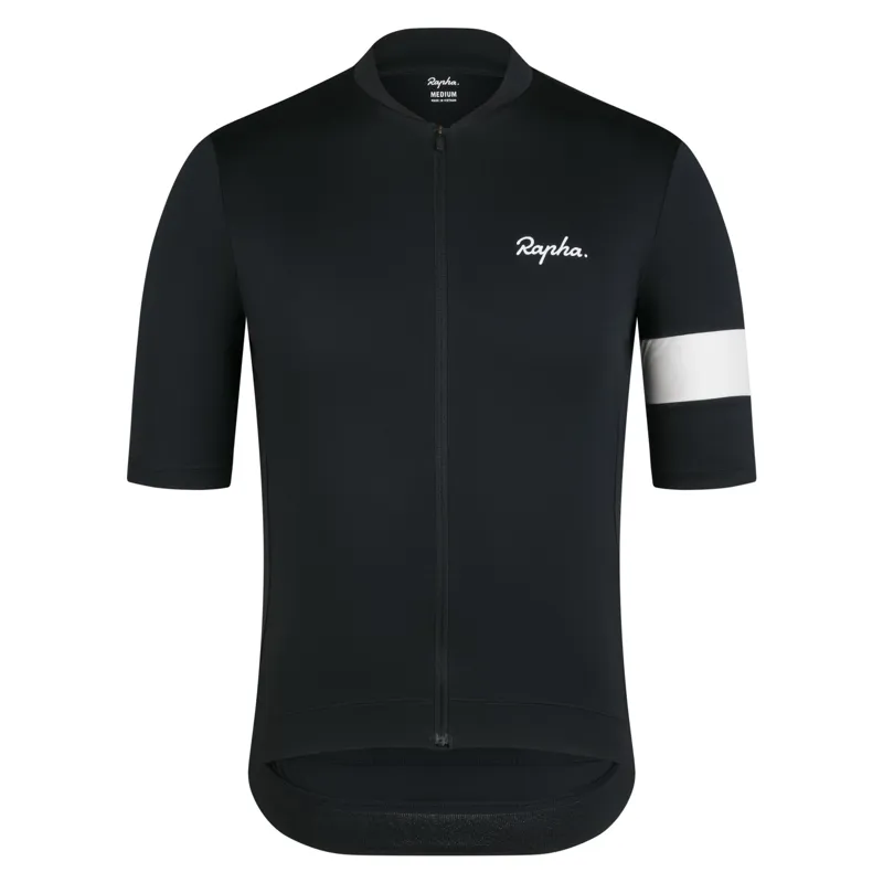 Rapha Core Men's Short Sleeve Jersey - Black/White