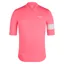 Rapha Core Men's Short Sleeve Jersey - High-Vis Pink/White