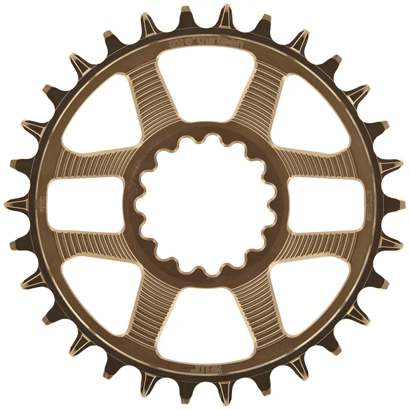 E-Thirteen Helix R Direct Mount Chainring for Ethirteen Cranks - Bronze