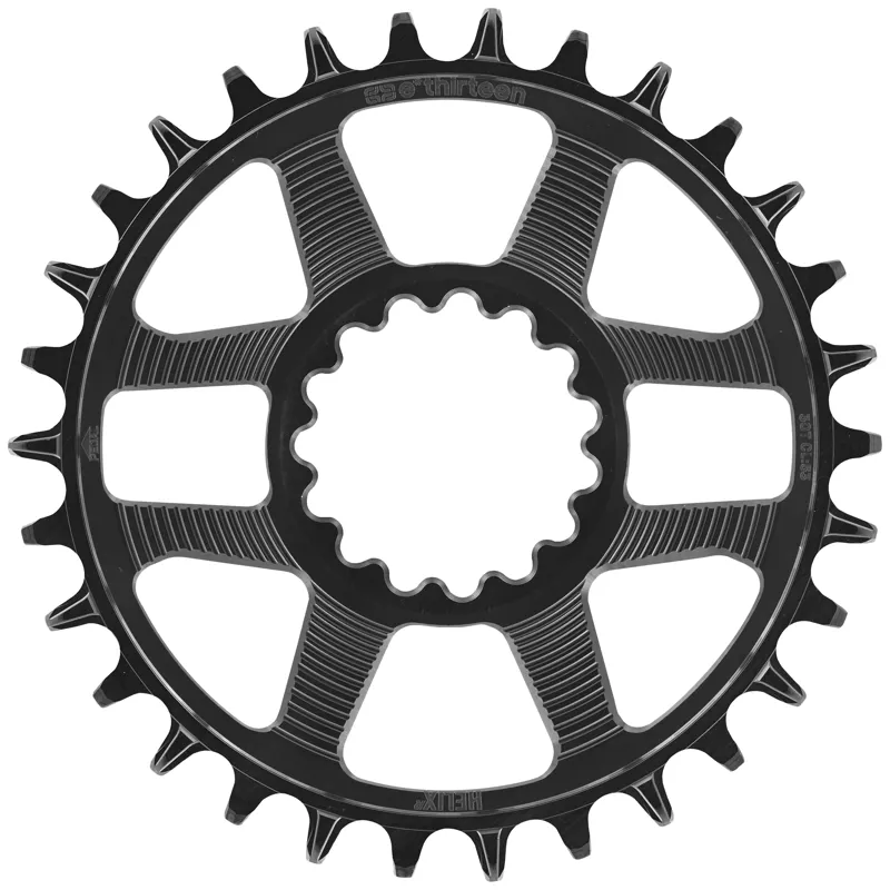 E-Thirteen Helix R Direct Mount Chainring for Ethirteen Cranks - Black