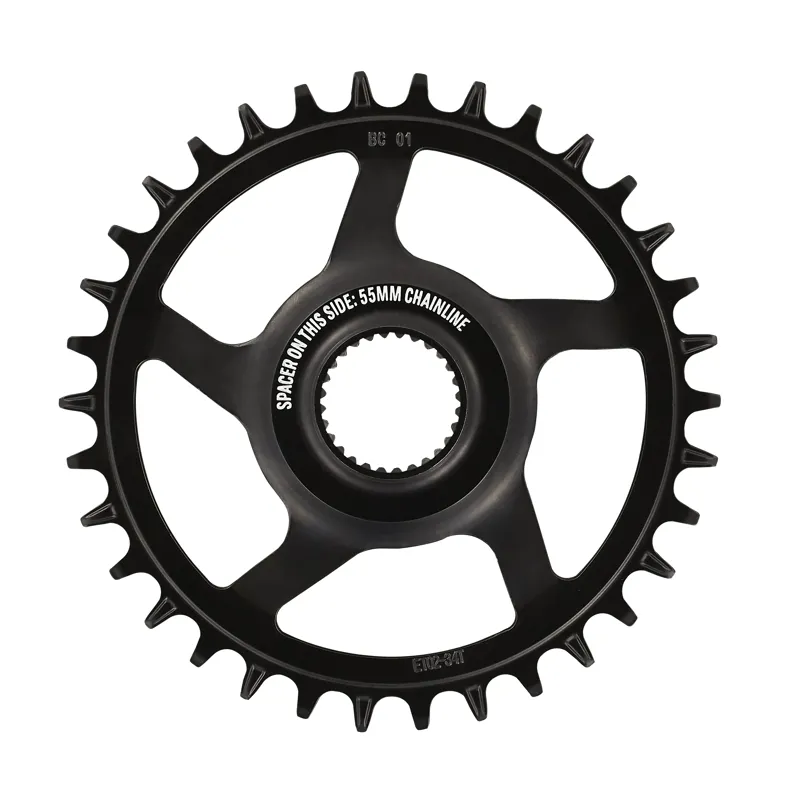 E-Thirteen Helix Core e-spec Direct Mount Chainring for Bosch CX4 - Black