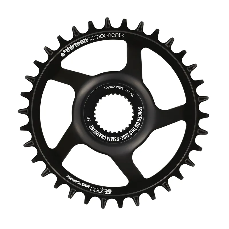 E-Thirteen Helix Core e-spec Direct Mount Chainring for Bosch CX4 - Black-1