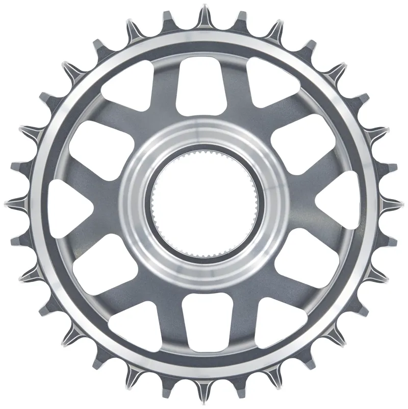 E-Thirteen Helix R espec Chainring for Fazua Ride 60 - Silver-1