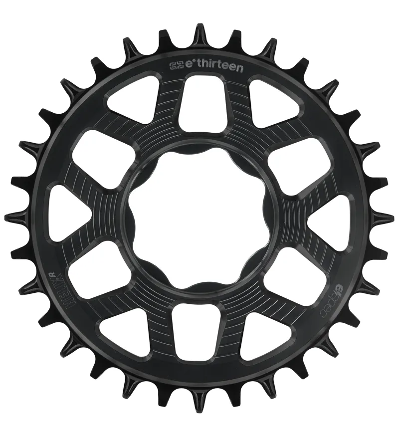 E-Thirteen Helix R espec Chainring for TQ HPR50 - Black